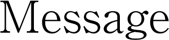 Message