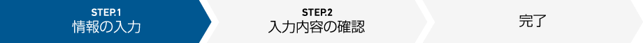 STEP1 情報の入力